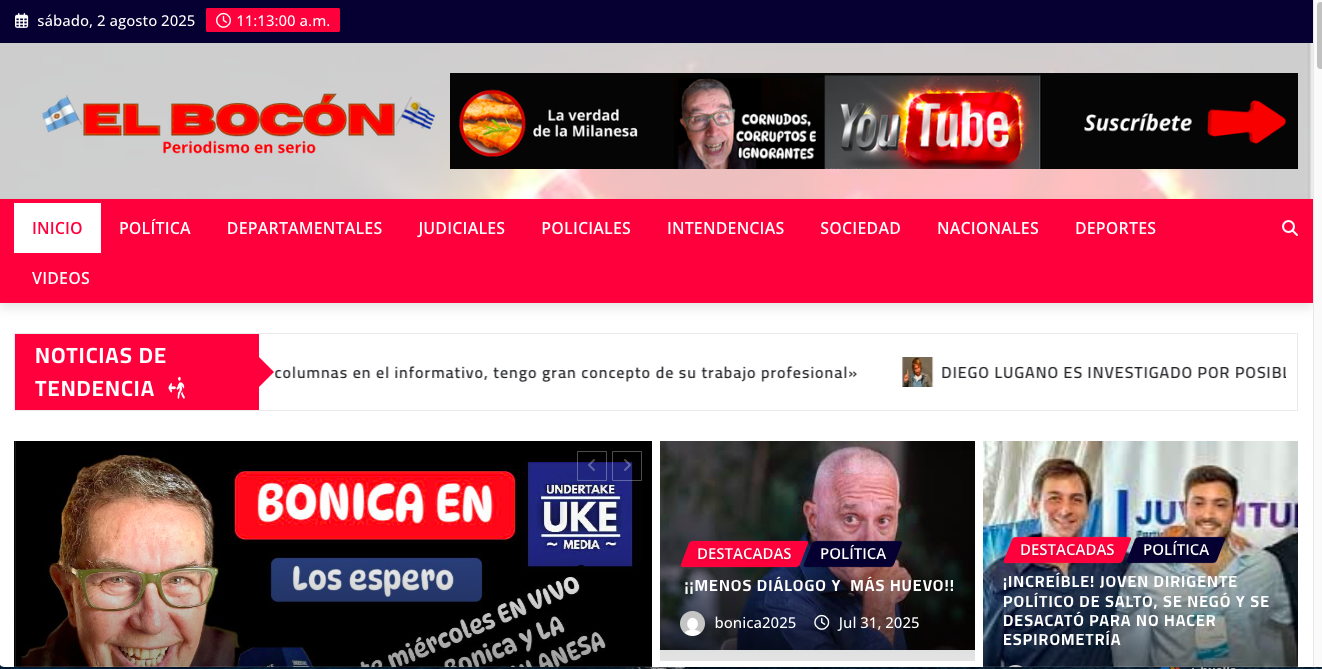 Portal de Noticias Personalizado InformaHoy